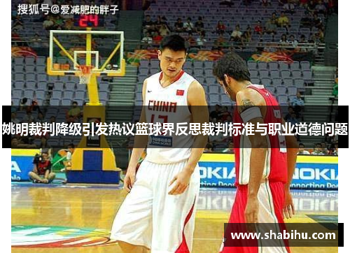 姚明裁判降级引发热议篮球界反思裁判标准与职业道德问题