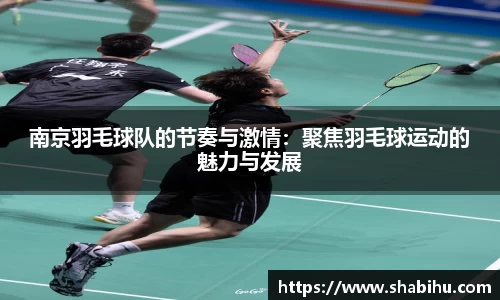 美嘉体育南京羽毛球队的节奏与激情：聚焦羽毛球运动的魅力与发展